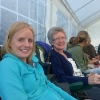 Lisa and Brenda in the Marquee