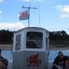 On the boat back to Tenby